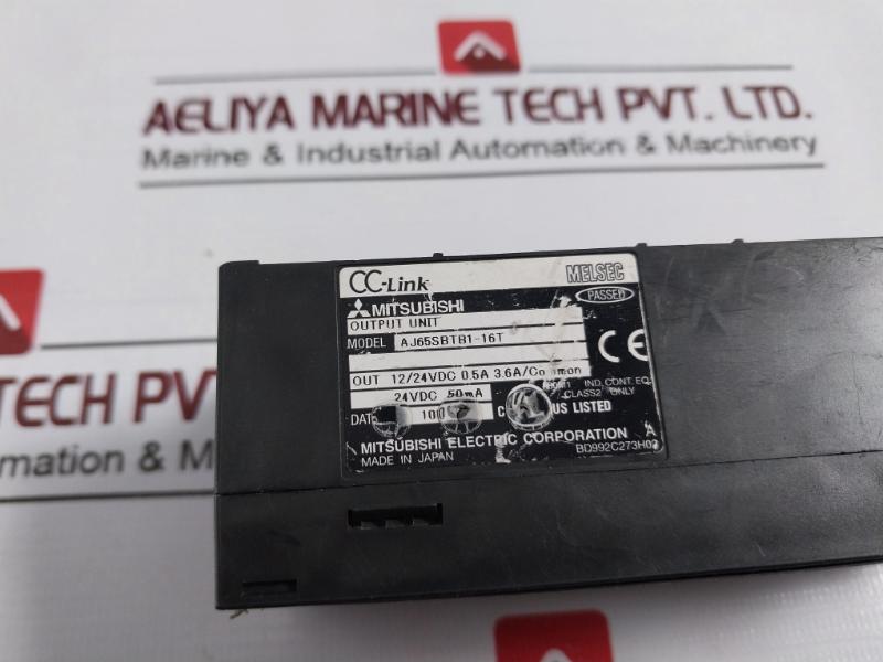 Mitsubishi Electric Aj65Sbtb1-16T Melsec Cc-link Output Unit 24Vdc 50Ma