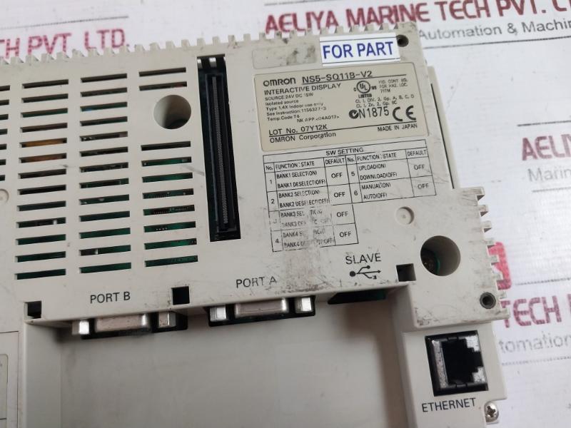 Omron Ns5-sq11B-v2 Programmable Terminal 24V Dc 15W T4