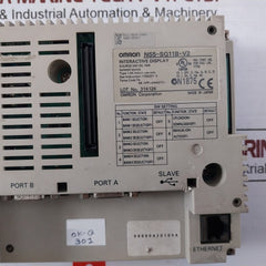 Omron Ns5-sq11B-v2 Programmable Terminal Hmi Module 24Vdc 15W Kcc-rem-omr-ns5-0
