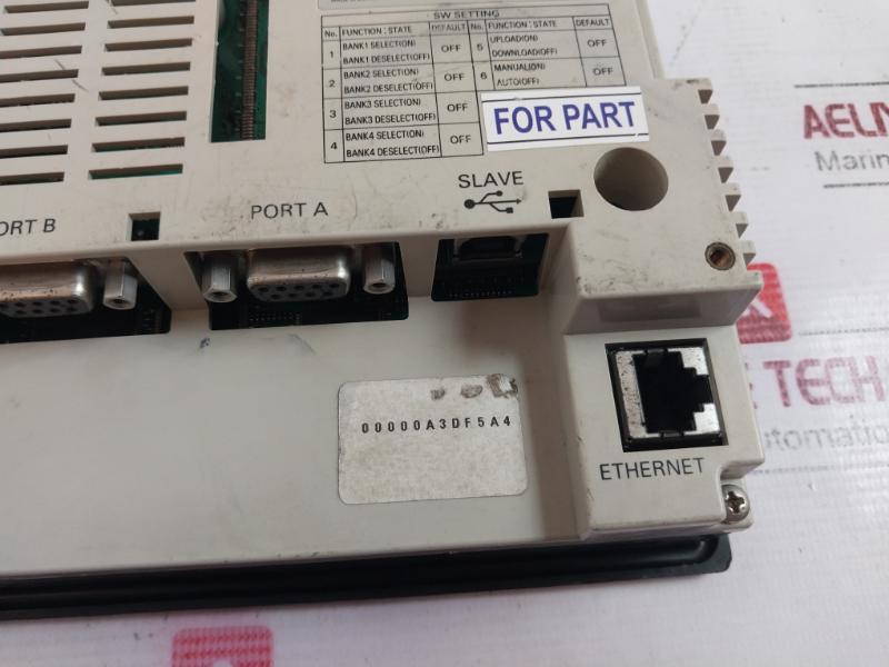 Omron Ns5-sq11B-v2 Touch Panel Interactive Display E198998 24Vdc