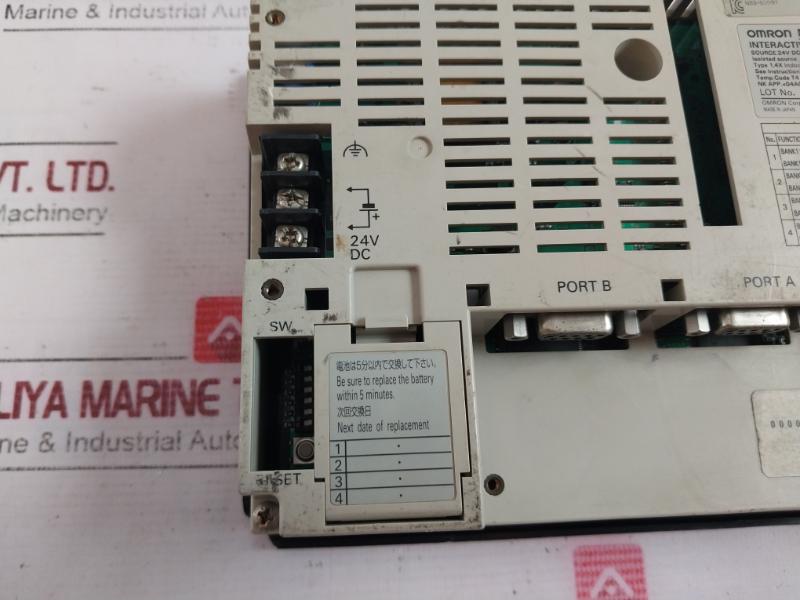 Omron Ns5-sq11B-v2 Touch Panel Interactive Display E198998 24Vdc