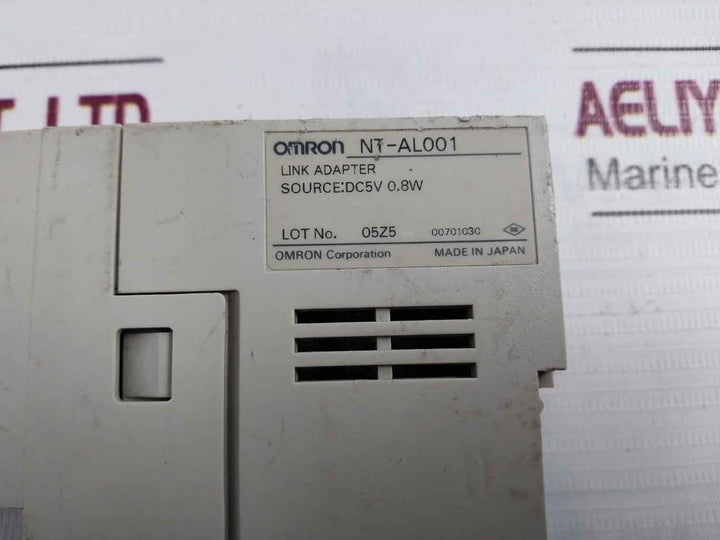Omron Nt-al001 Link Adapter Dc5V 0.8W Rs-232C
