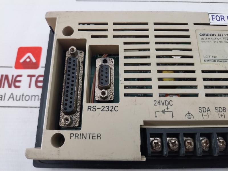 Omron Nt11-sf121B-ev1 Interactive Display 24V Dc 10W 410 Gm