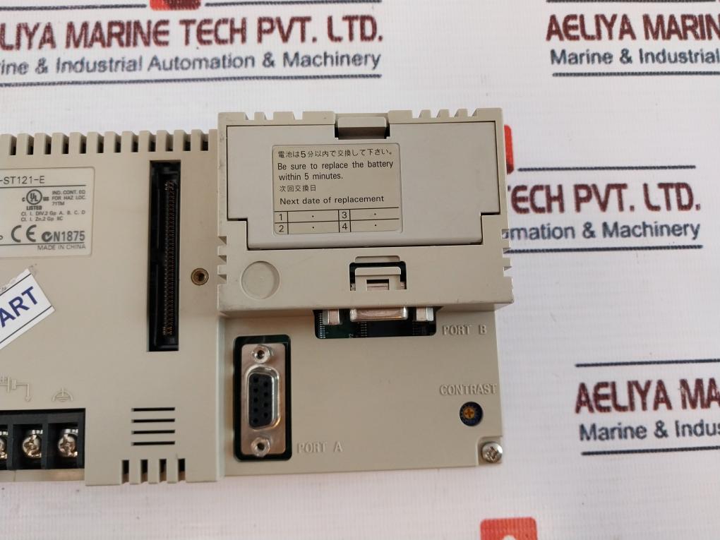 Omron Nt21-st121-e Interactive Display Touch Panel 24V Dc 7W