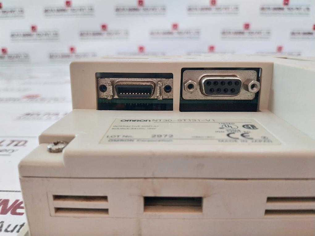 Omron Nt30-st131-v1 Panel Touch Operator Interface, 24Vdc 15W