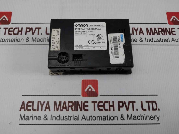 Omron Nv3w-mr20 Interactive Display 24v-0.08a (not Working)