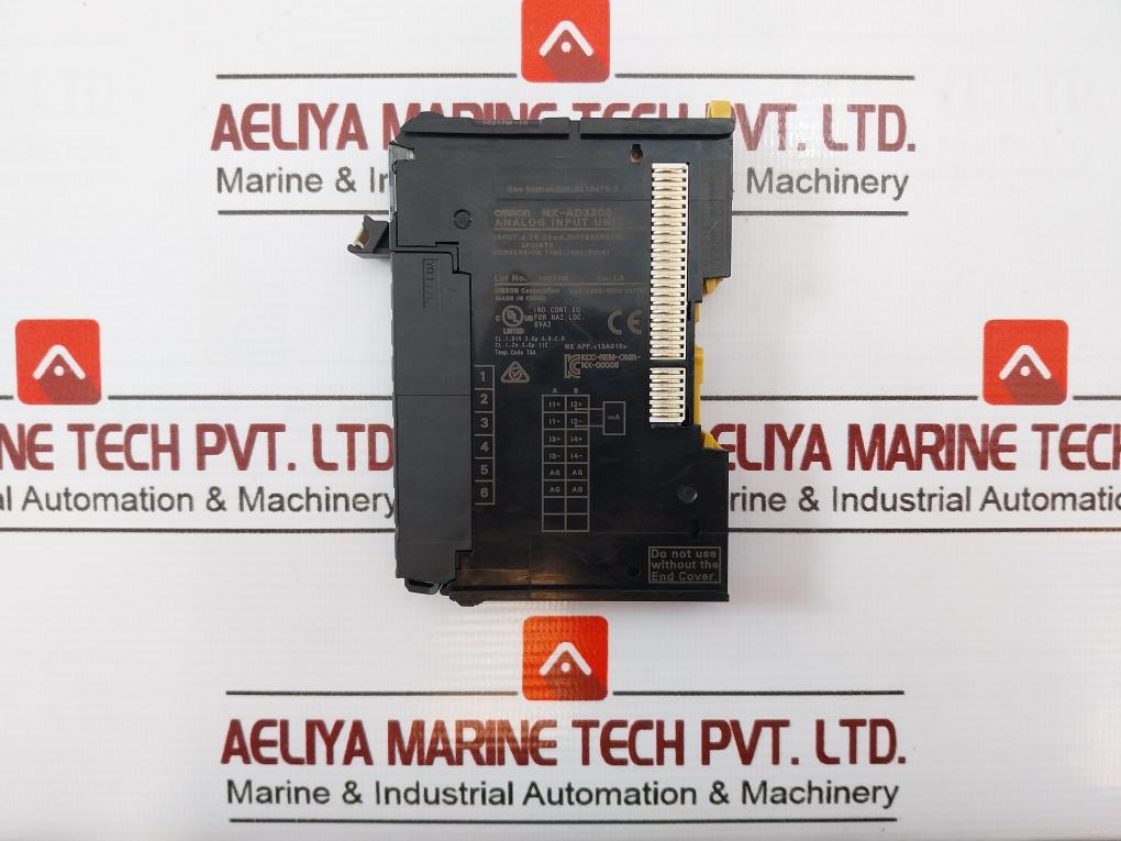 Omron Nx-ad3208 4-points Analog Input Unit 4-20Ma