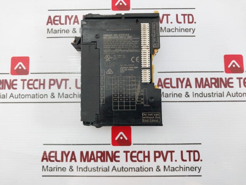 Omron Nx-ec0142 Incremental Encoder Line Driver Input Unit 24Vdc
