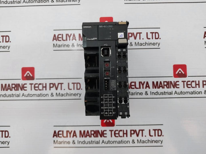 Omron Nx-ecc202 Nx-series Ethercat Communication Coupler Unit Ver.1.2/1.1