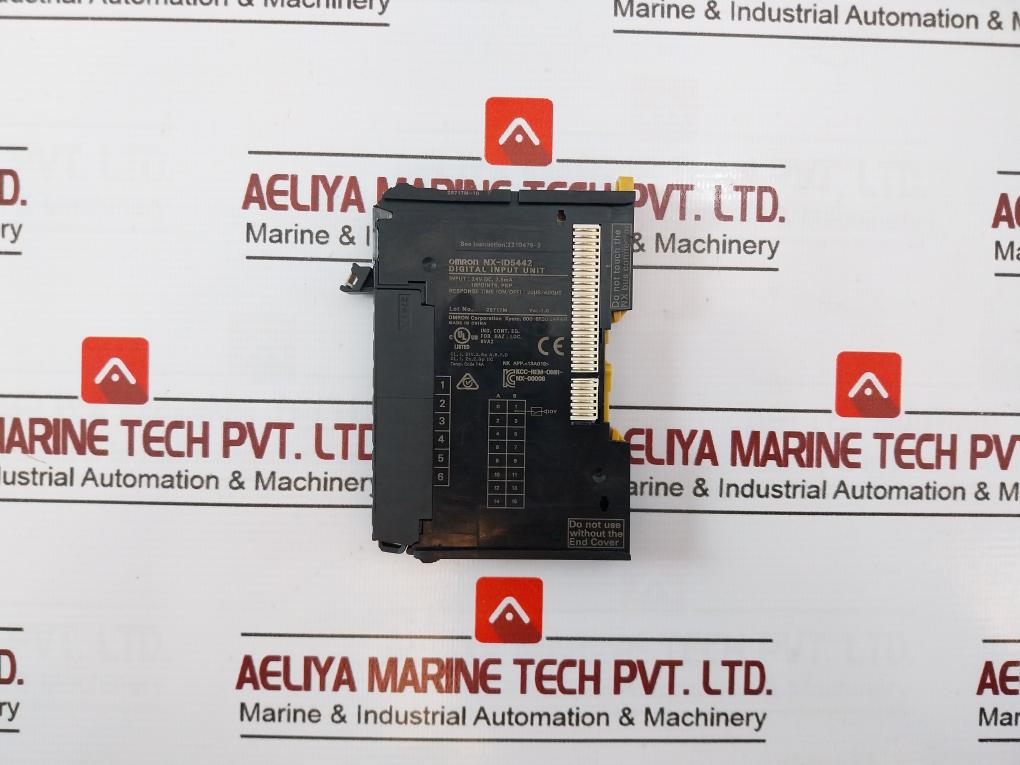 Omron Nx-id5442 16-points Digital Input Standard Speed Unit 24 Vdc 2.5Ma
