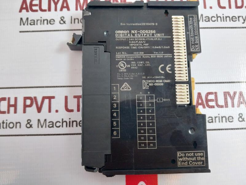 Omron Nx-od5256 Digital Output Unit 24Vdc 0.5A/P 4A/U