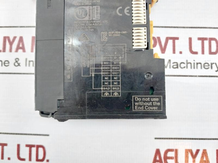Omron Nx-rs1201 Loadcell Input Unit Ver 1.0 E198998 5V Dc 60Ma 16516K-1