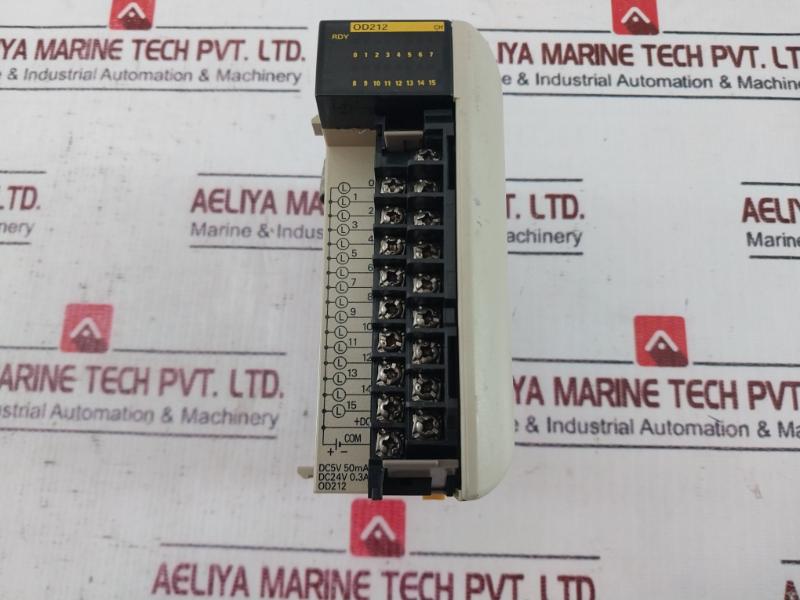 Omron Od212 16-point Transistor Output Unit Dc5V 50Ma