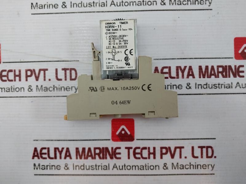 Omron P2Rf-05-e Socket With Relay Ac250V Dc30V