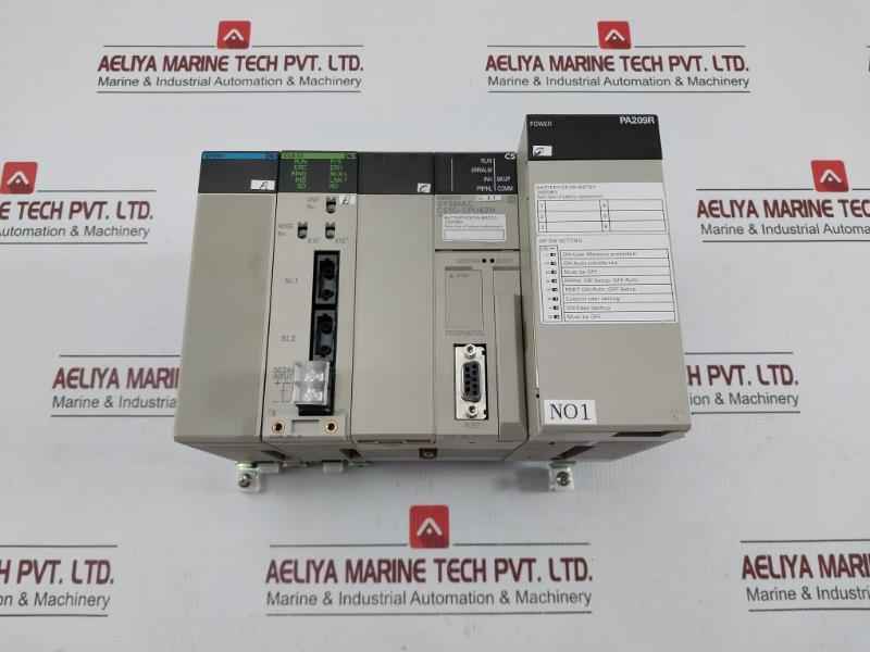 Omron Plc Controller System Cs1W-clk13, Cs1W-bc023, C200Hw-pa209R Cs1W-sp001