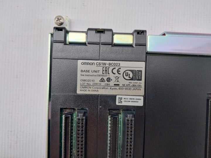 Omron Plc Controller System Cs1W-clk13, Cs1W-bc023, C200Hw-pa209R Cs1W-sp001
