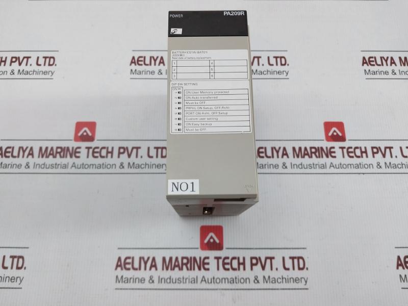 Omron Plc Controller System Cs1W-clk13, Cs1W-bc023, C200Hw-pa209R Cs1W-sp001