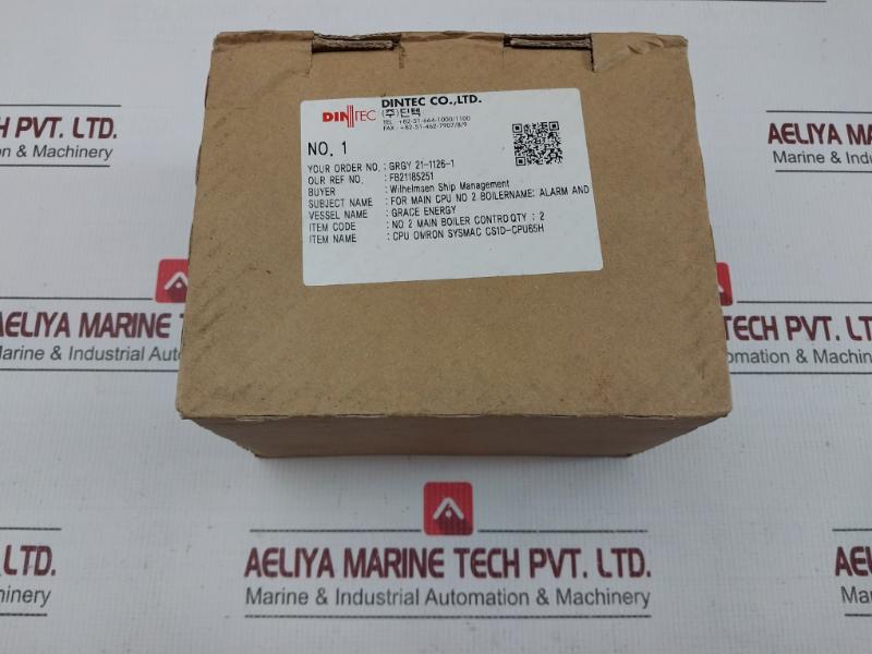 Programmable Controller Cpu Unit Omron Cs1D-cpu65H