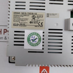 Omron Programmable Terminal Interactive Display 24Vdc 45W Ns15-tx01B-v2