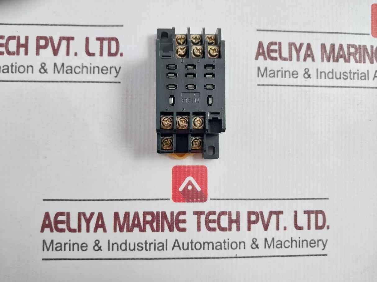 Omron Ptf11A Relay Socket Din Rail Mount