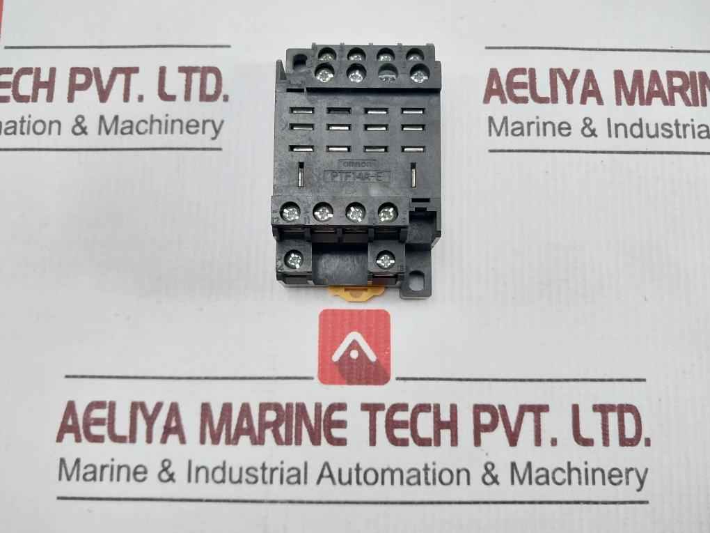 Omron Ptf14A-e Relay Socket Base Max 10A 240V