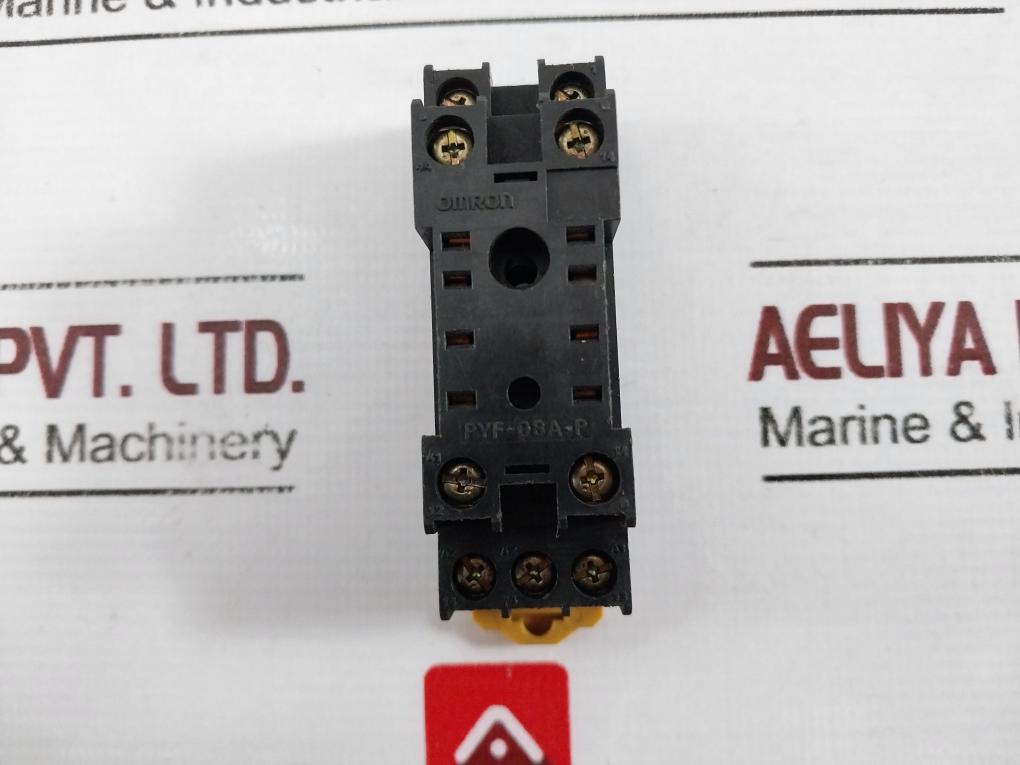 Omron Pyf-08A-p Din Rail/Surface Mounting 8-pin Socket 1620W1