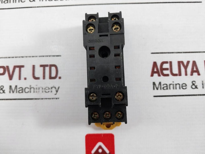 Omron Pyf-08A-p Din Rail/Surface Mounting 8-pin Socket 1620W1