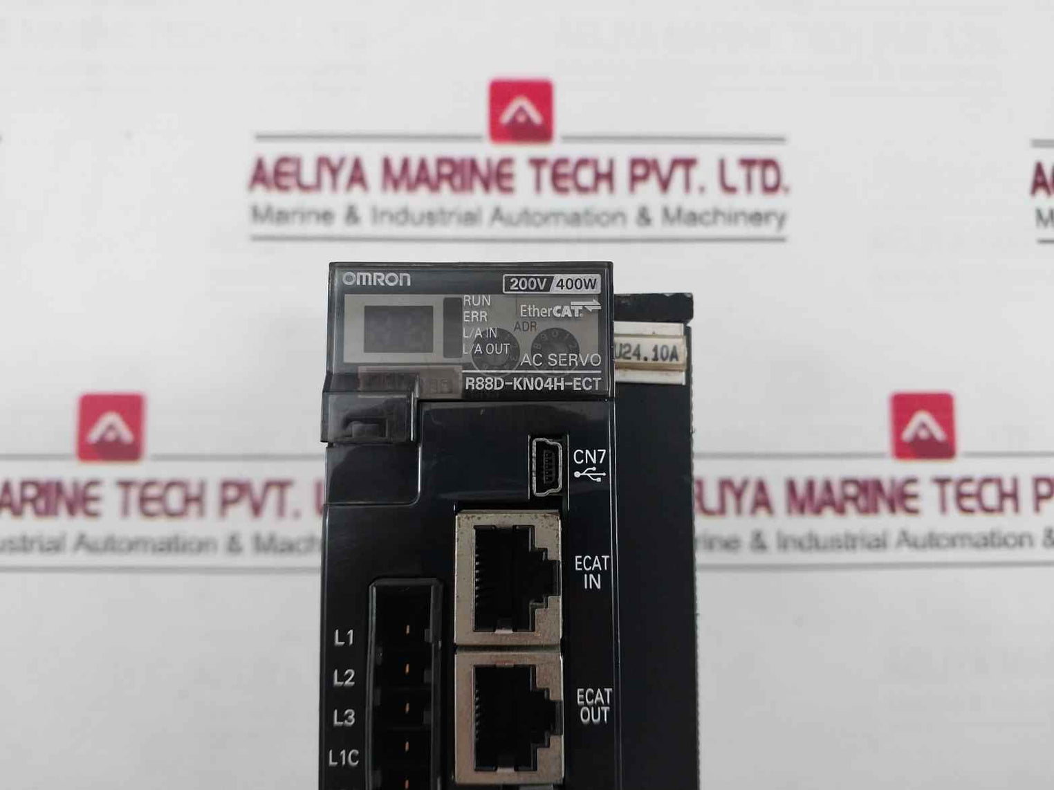 Omron R88D-kn04H-ect Ethercat Ac Servo Drive 200-240V 400W 2.1