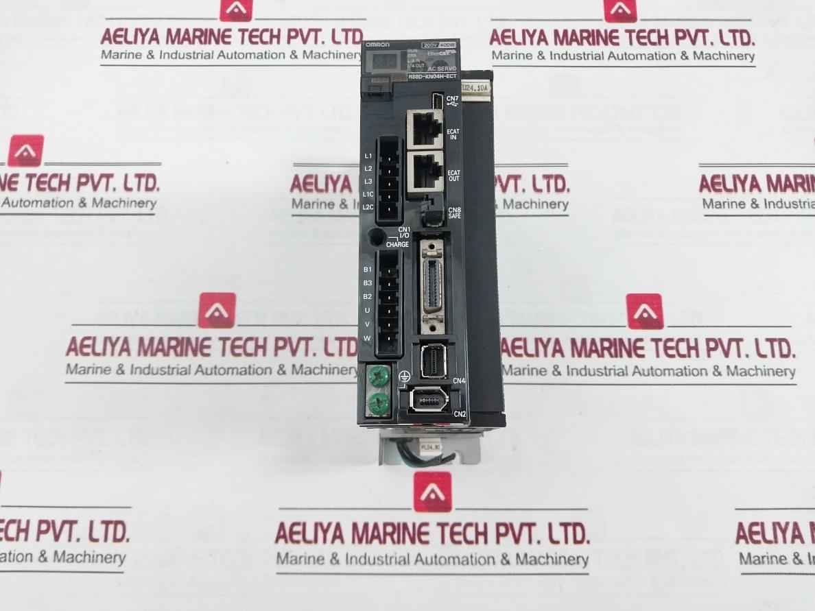 Omron R88D-kn04H-ect Ethercat Ac Servo Drive 200-240V 400W 2.1