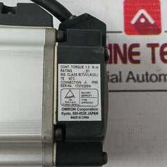 Omron R88M-g40030H-s2 Ac Servo Motor 0.4 Kw 200 Hz Ratio 7