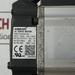 Omron R88M-g40030H-s2 Ac Servo Motor 0.4 Kw 200 Hz Ratio 7