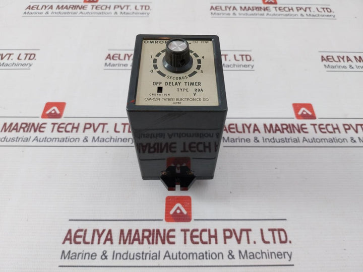 Omron Rda-44A032A Off Delay Timer 100V Ac 0-5Sec