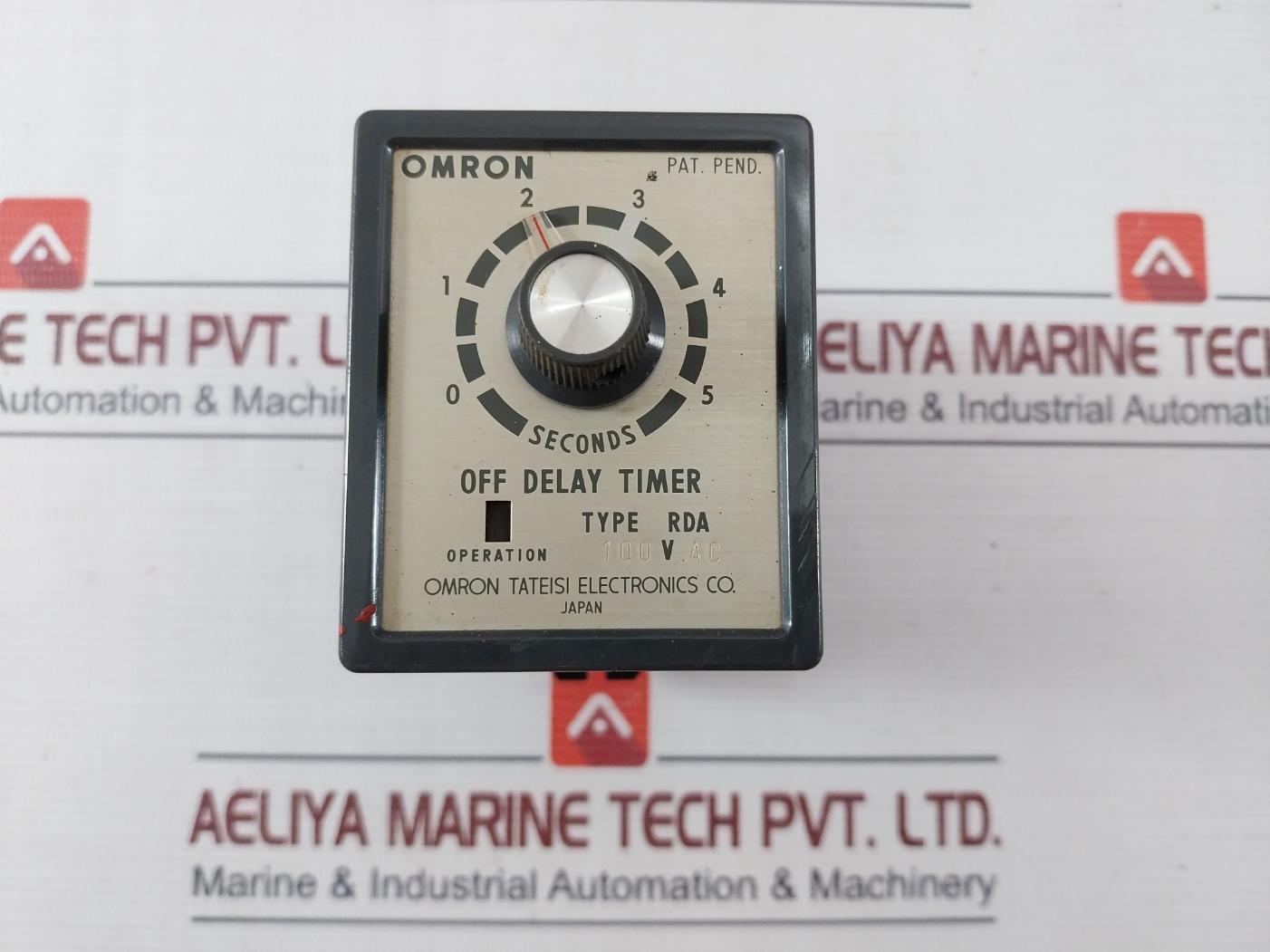 Omron Rda-44A032A Off Delay Timer 100V Ac 0-5Sec