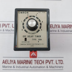 Omron Rda-44A032A Off Delay Timer 100V Ac 0-5Sec