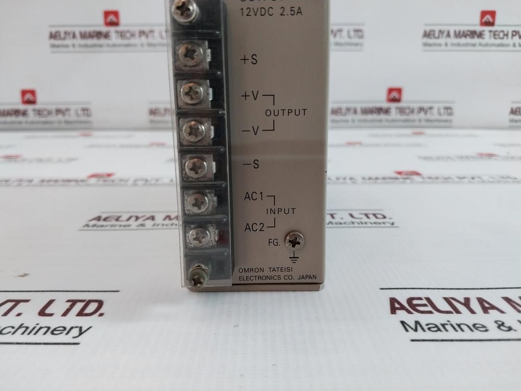 Omron S82C-0312 Power Supply 85-115Vac 100-150Vdc 12Vdc 2.5A