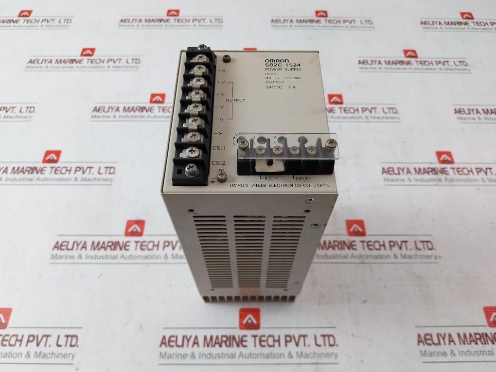 Omron S82C-1524 Power Supply Unit 24Vdc 7A 88-132Vac