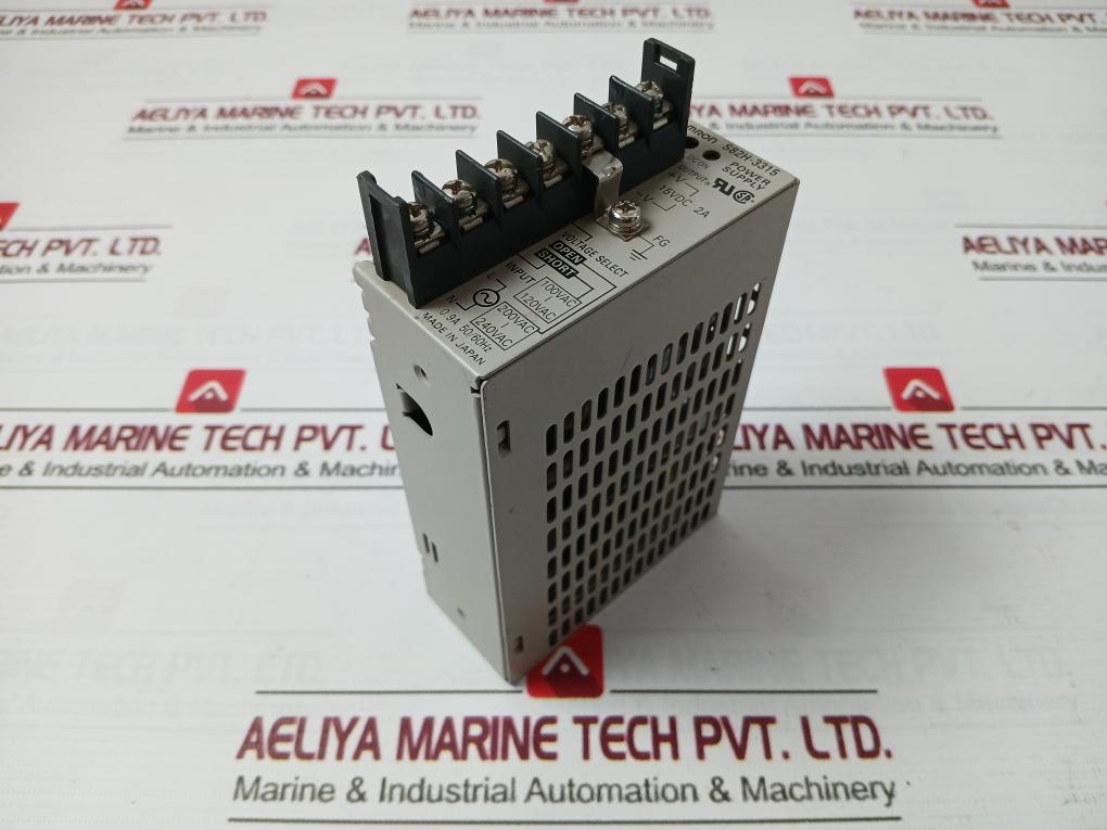 Omron S82H-3315 Power Supply 15Vdc 2A 0.9A 50/60Hz