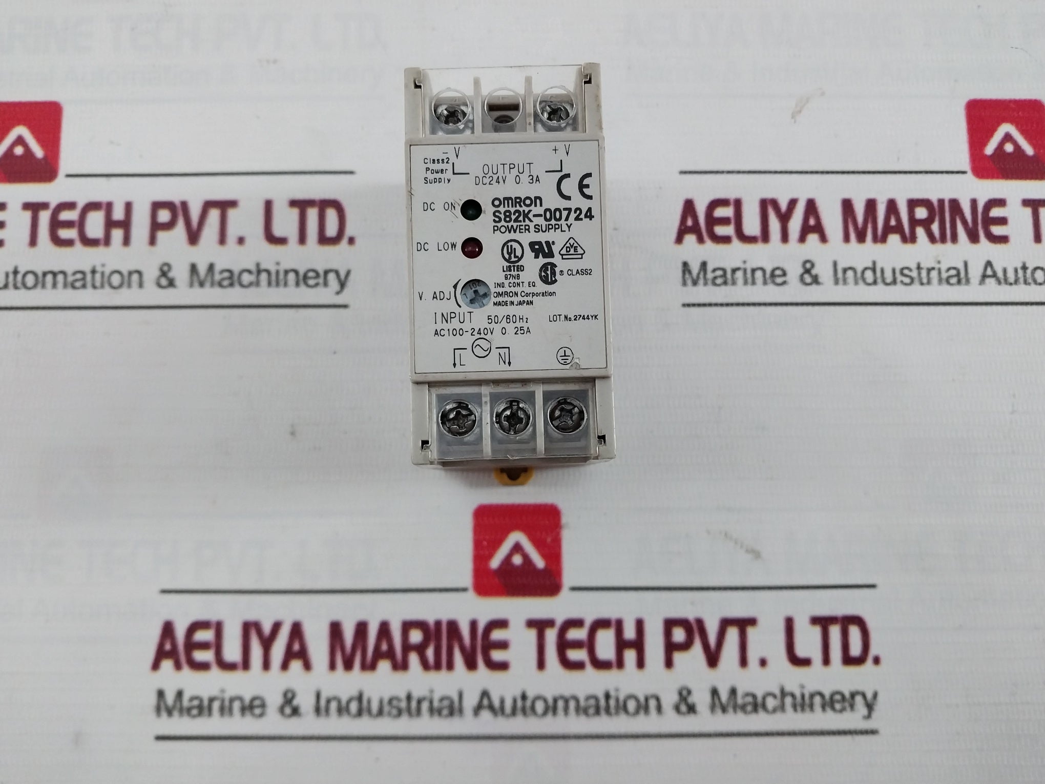 Omron S82K-00724 Switching Mode Power Supply Dc24V 0.3A