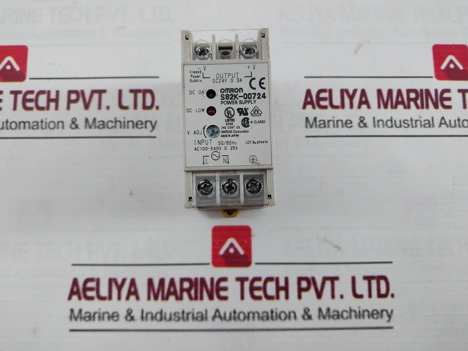 Omron S82K-00724 Switching Mode Power Supply Dc24V 0.3A