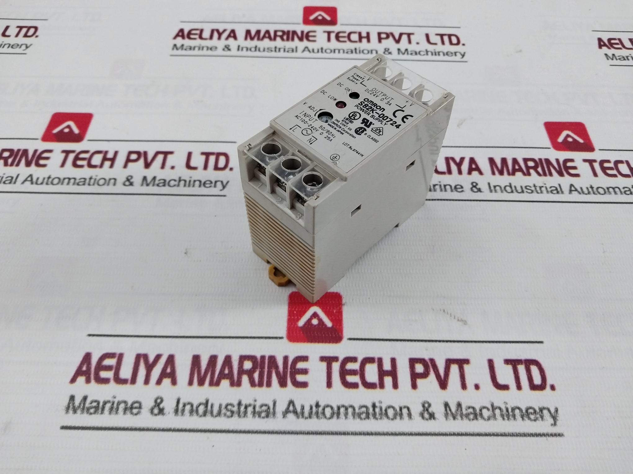 Omron S82K-00724 Switching Mode Power Supply Dc24V 0.3A