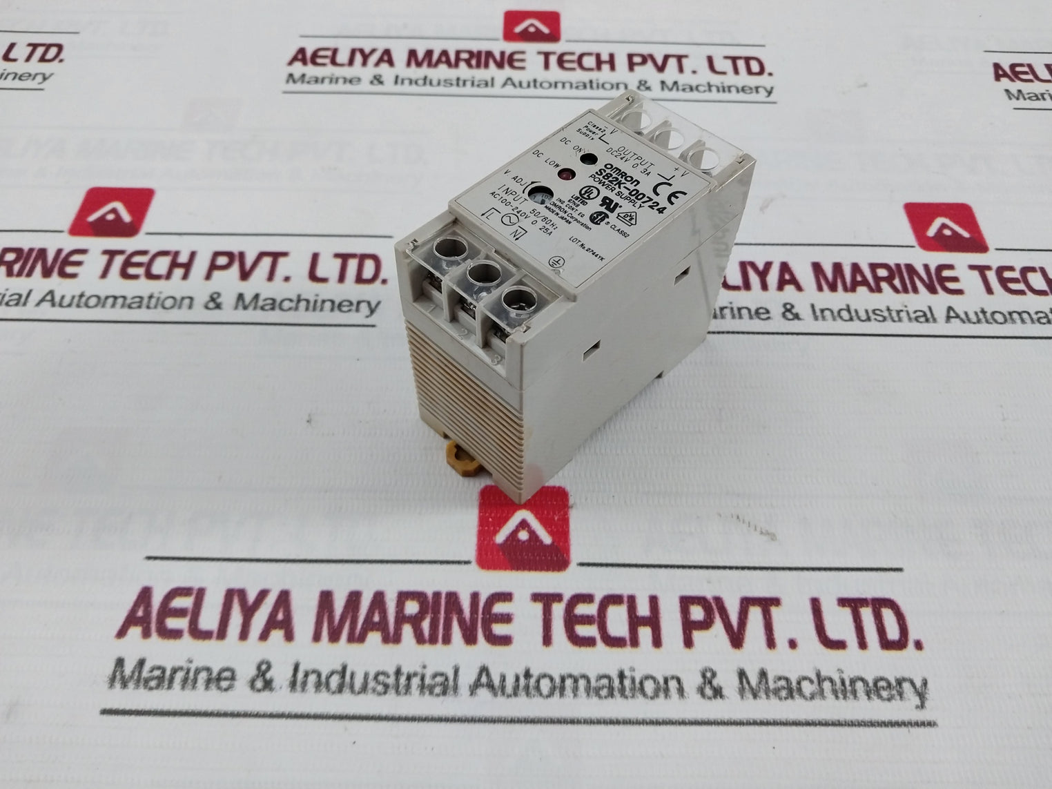 Omron S82K-00724 Switching Mode Power Supply Dc24V 0.3A