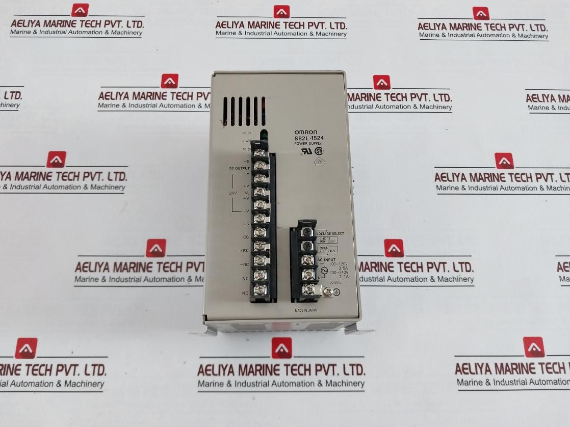 Omron S82L-1524 Switching Power Supply 100-120V 3.5A 50/60Hz 7A