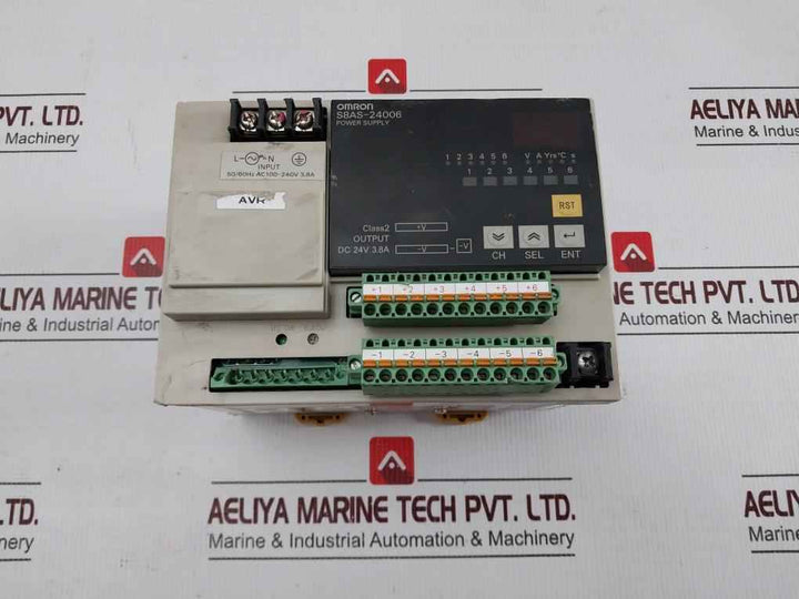 Omron S8as-24006n Power Supply 50/60hz Ac100-240v Class2
