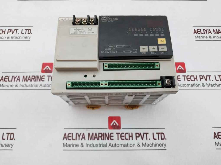 Omron S8As-24006N Smart Power Supply Ac100-240V 50/60Hz 3.8A (Not Working)