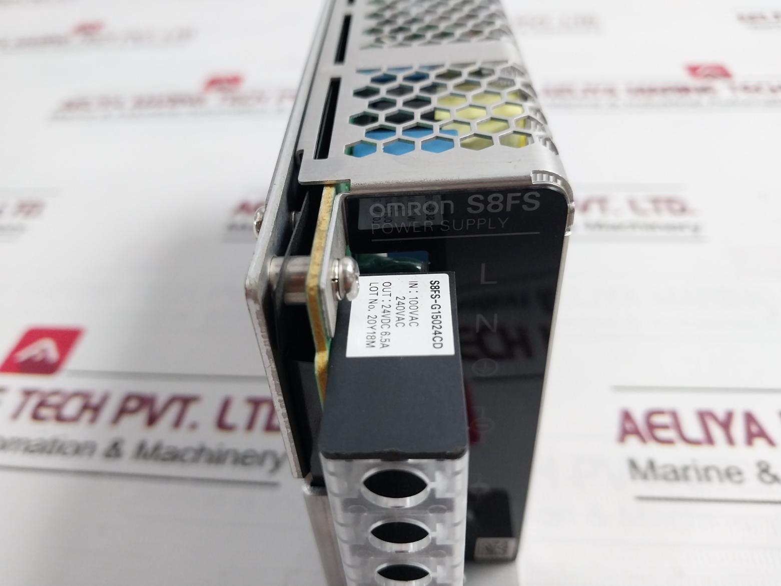 Omron S8Fs-g15024Cd Switching Mode Power Supply 24Vdc 6.5A