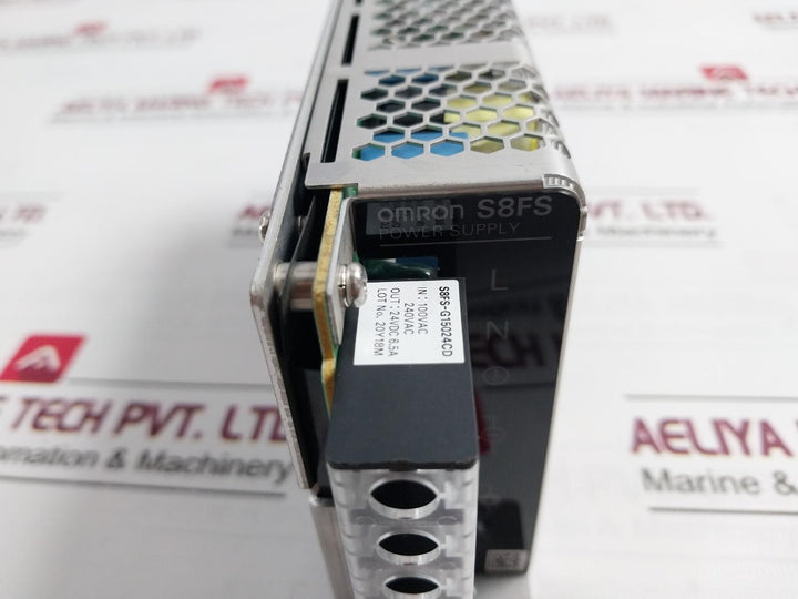Omron S8Fs-g15024Cd Switching Mode Power Supply 24Vdc 6.5A
