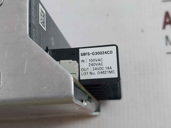 Omron S8Fs-g30024Cd Switch Mode Power Supply 100-240 Vac 4.7A 50/60Hz