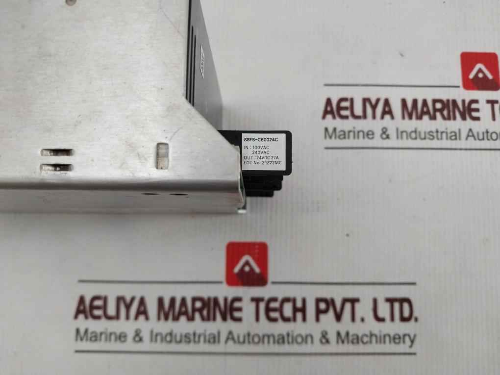 Omron S8Fs-g60024C Switch Mode Power Supply 100-240Vac 8.3A 50/60Hz