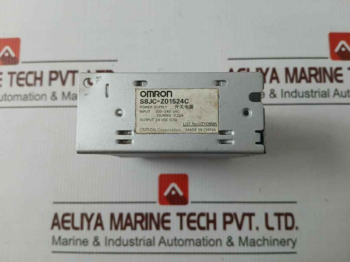 Omron S8Jc-z01524C Power Supply Unit 24Vdc 0.7A 200-240Vac