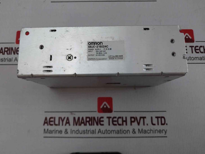 Omron S8Jc-z15024C Power Supply Unit 50/60Hz 2.0A
